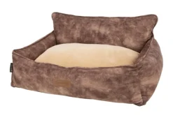 SCRUFFS Corbeille pour chien marron Kensington – Taille XL