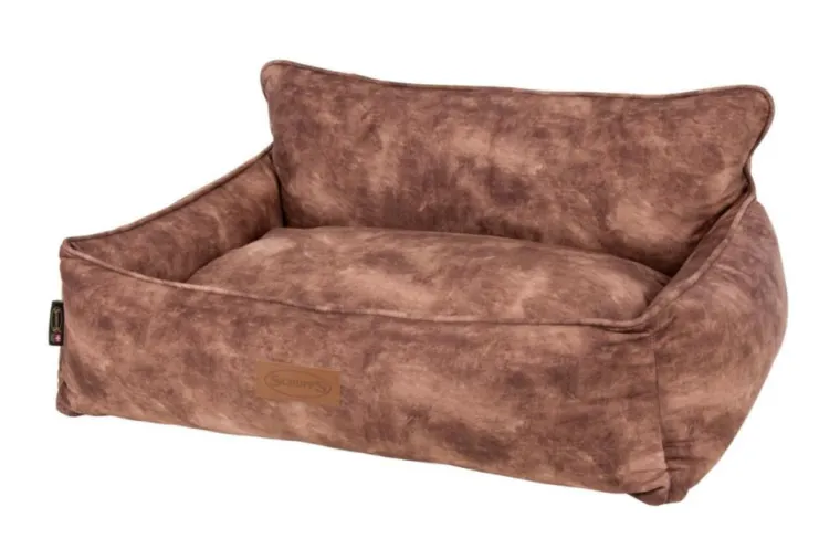 SCRUFFS Corbeille pour chien marron Kensington – Taille M