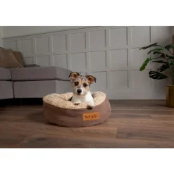 SCRUFFS Corbeille pour petit chien ou chat coloris marron Cosy – Ø 45 cm