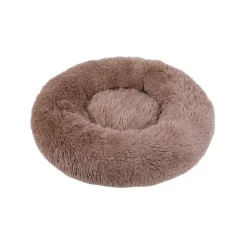 BRANDY Corbeille ronde moelleuse pour chien et chat coloris beige Wouapy - Ø 50 cm