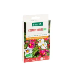 BOTANIC® Cosmos bipinnatus variés bio - graines à semer (3 m²)