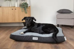 SCRUFFS Couchage orthopédique pour chien coloris gris Harvard - Taille XL 120 x 75 x 16 cm