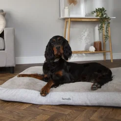 SCRUFFS Couchage orthopédique pour chien coloris marron Harvard - Taille XL 120 x 75 x 16 cm