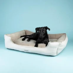 SCRUFFS Couchage orthopédique pour chien coloris marron Harvard - Taille XL 90 x 70 x 20 cm