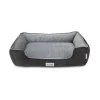 SCRUFFS Couchage orthopédique pour chien coloris gris Harvard - Taille XL 90 x 70 x 20 cm