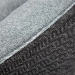 SCRUFFS Couchage orthopédique pour chien coloris gris Harvard - Taille XL 90 x 70 x 20 cm