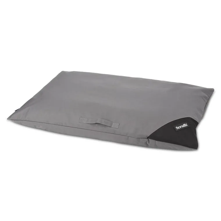 SCRUFFS Couchage pour chien coloris gris coussin imperméable Expédition - Taille L 100 x 70 cm