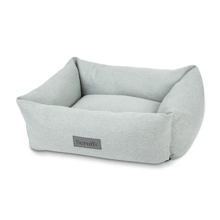 SCRUFFS Couchage pour chien coloris vert corbeille Ellen - Taille M 60 x 50 x 16 cm