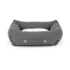 SCRUFFS Couchage pour chien coloris gris corbeille Eco Eden - Taille M 60 x 50 cm