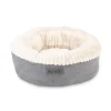 SCRUFFS Couchage pour chien ou chat coloris gris corbeille ronde Ellen - Taille M Ø 55 cm