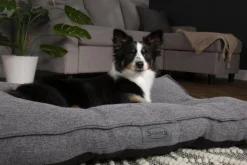 SCRUFFS Coussin pour chien gris foncé Manhattan – Taille M