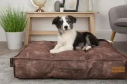 SCRUFFS Coussin pour chien marron Kensington – Taille M