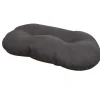 CROCI Coussin pour chien ovale hydrofuge coloris gris - 102 x 67 cm