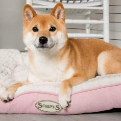 SCRUFFS Coussin pour chien rose Ellen - Taille L