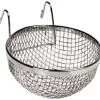 FLAMINGO Couvoir métallique pour oiseaux exotiques coloris gris – 9,5 cm