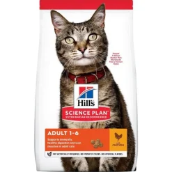 HILL'S Croquette pour chat adulte au poulet - 3 kg