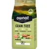 OWNAT Croquette pour chat adulte Grain Free Prime au poulet et dinde - 3 kg