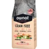OWNAT Croquette pour chat adulte Grain Free Just au poulet - 1 kg