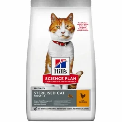 HILL'S Croquette pour chat adulted stérilisé au poulet - 1,5 kg