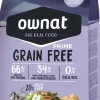 OWNAT Croquette pour chat adulte stérilisé Grain Free au poisson - 1 kg
