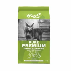 HAYS Croquette pour chat senior stérilisé au poulet Pure Premium - 6 kg