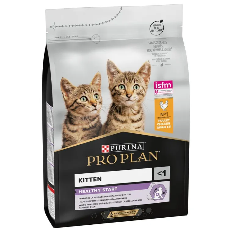 PRO PLAN Croquette pour chaton au poulet - 3 kg