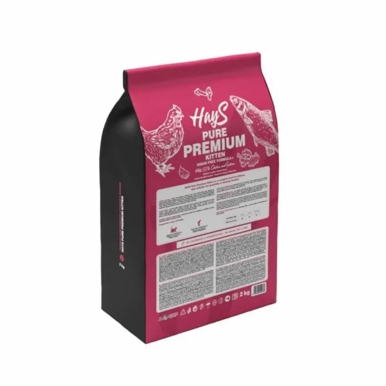 HAYS Croquette pour chaton au poulet Pure Premium - 2 kg