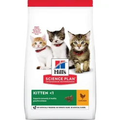 HILL'S Croquette pour chaton au poulet - 3 kg