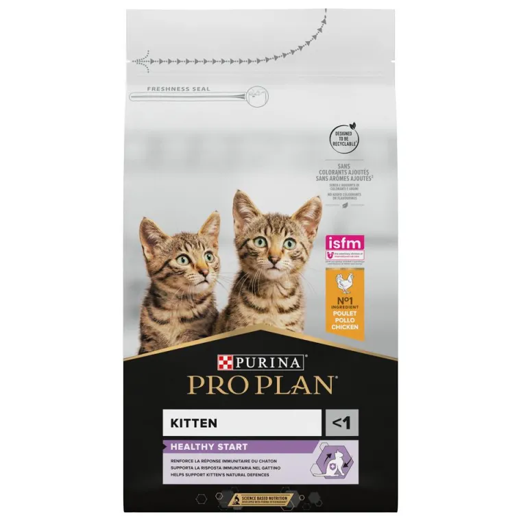 PRO PLAN Croquette pour chaton au poulet - 1,5 kg