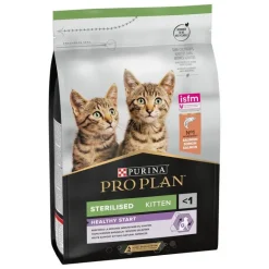 PRO PLAN Croquette pour chaton stérilisé au saumon - 3 kg