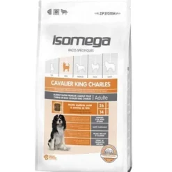 ISOMEGA Croquette pour chien adulte Cavalier King Charles au poulet - 1,5 kg