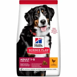HILL'S Croquette pour chien adulte grande race au poulet - 12 kg