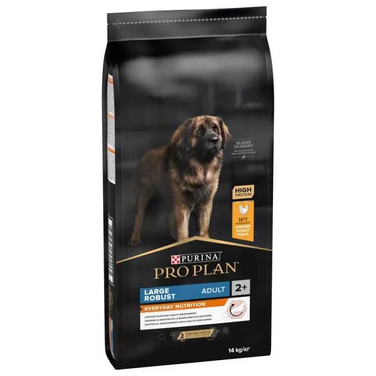 PRO PLAN Croquette pour chien adulte robuste au poulet – 14 kg