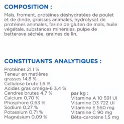 HILL'S Croquette pour chien adulte au poulet - 2,5 kg