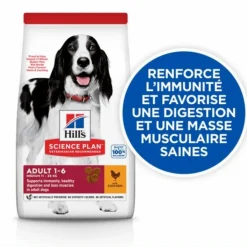 HILL'S Croquette pour chien adulte au poulet - 2,5 kg