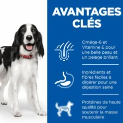 HILL'S Croquette pour chien adulte au poulet - 2,5 kg