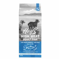 HAYS Croquette pour chien adulte au poisson High Meat - 12 kg