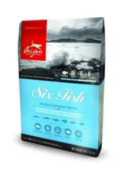 ORIJEN Croquette pour chien adulte Six Fish ® -11,4 kg