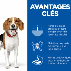 HILL'S Croquette pour chien adulte de petite taille Weight au poulet - 2 kg