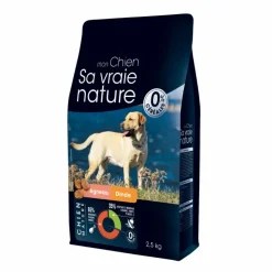 SA VRAIE NATURE Croquette pour chien mature à l'agneau et à la dinde - 2,5 kg
