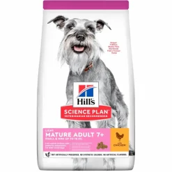 HILL'S Croquette pour chien mature de petite taille au poulet - 2,5 kg