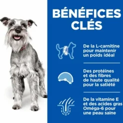 HILL'S Croquette pour chien mature de petite taille au poulet - 2,5 kg