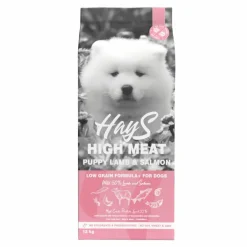 HAYS Croquette pour chiot à l'agneau et au poisson High Meat - 12 kg