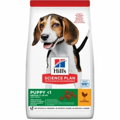 HILL'S Croquette pour chiot de taille moyenne au poulet - 2,5 kg