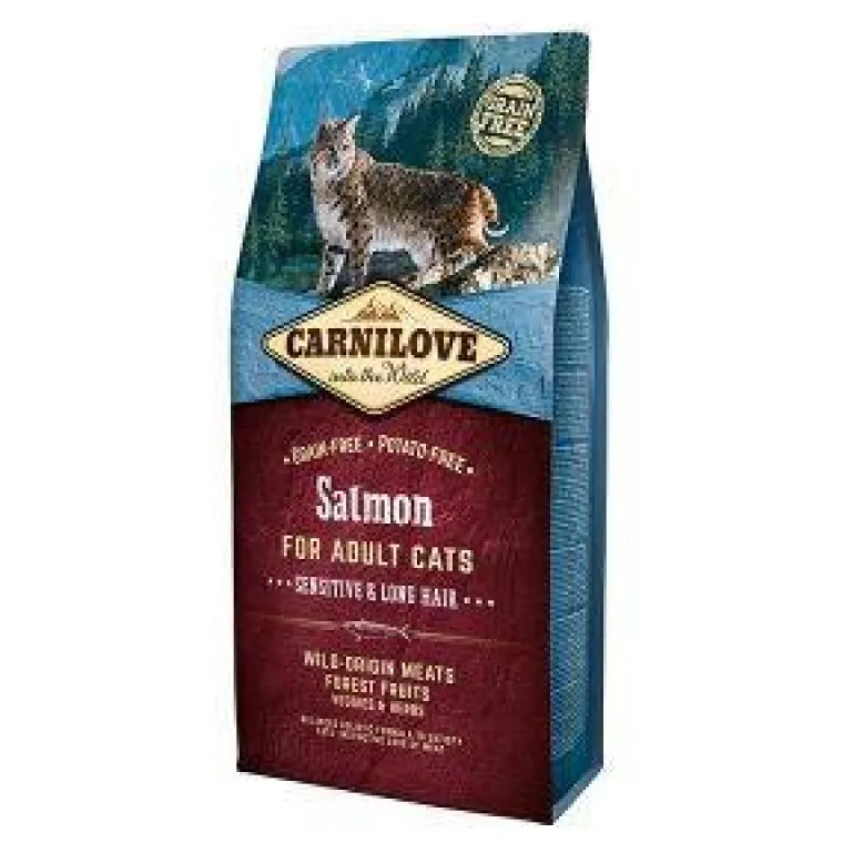 CARNILOVE Croquettes pour chat salmon for adult cats - 6 kg