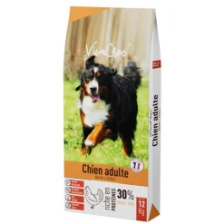 VIVACROC Croquettes pour chien maxi adulte au poulet – 12 kg