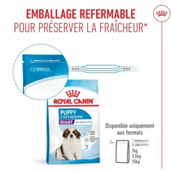 ROYAL CANIN Croquettes pour chiot Giant - 15 kg