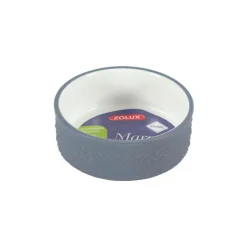 ZOLUX Écuelle Margot 200 ml en grès gris Ø 10 x H 4 cm