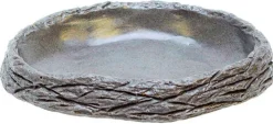 HOBBY Écuelle plate pour tortue coloris gris - Taille M 12 x 2 x 8 cm