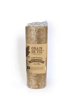 GRAIN DE VIE Cylindre de graisse pour oiseaux du ciel aux arachides - 850 g